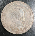 1907 Brazil Silver 2000 Reis – Republic (Rio de Janeiro Mint)