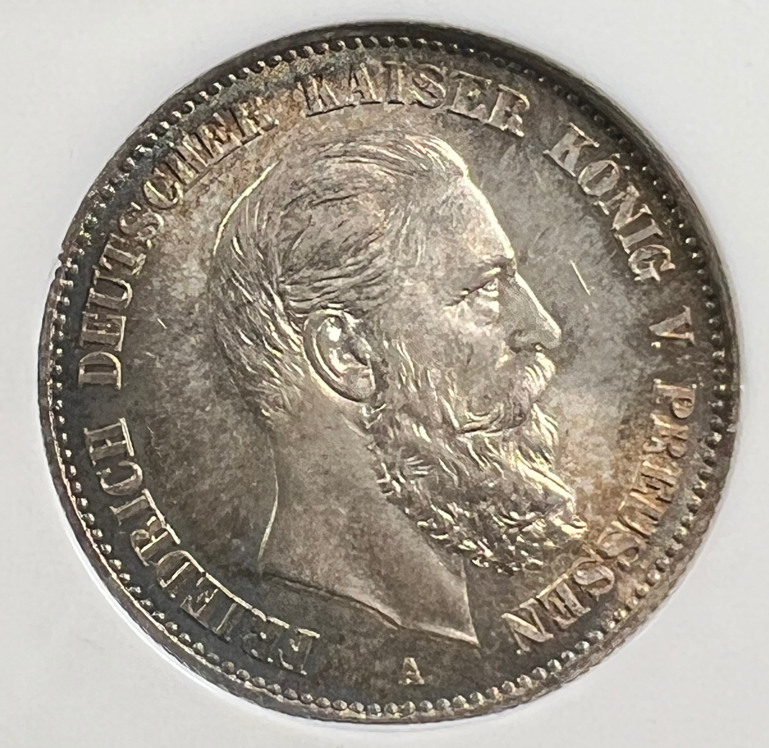 1888-A Germany/Prussia 2 Mark Friedrich III ANACS MS65 (Y-116)
