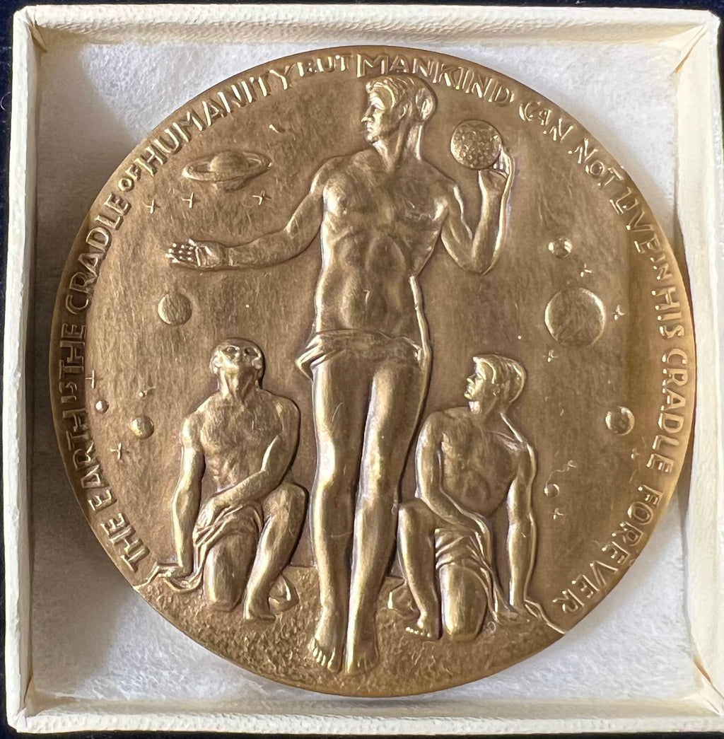 1972 Apollo XVII Bronze Medal — Cernan, Evans & Schmitt (Medallic Art Co)
