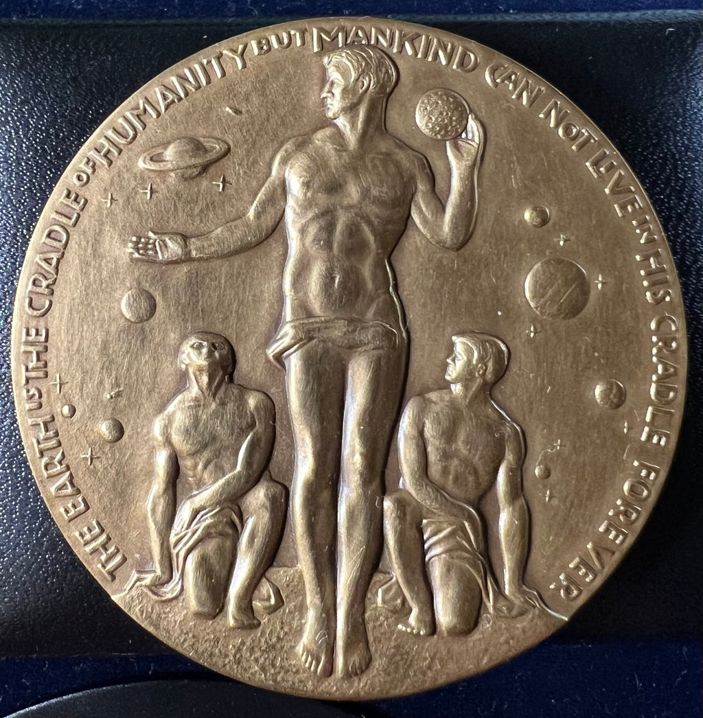 1972 Apollo XVII Bronze Medal — Cernan, Evans & Schmitt (Medallic Art Co)