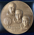 1969 Apollo XII Bronze Medal — Conrad, Gordon & Bean (Medallic Art Co)