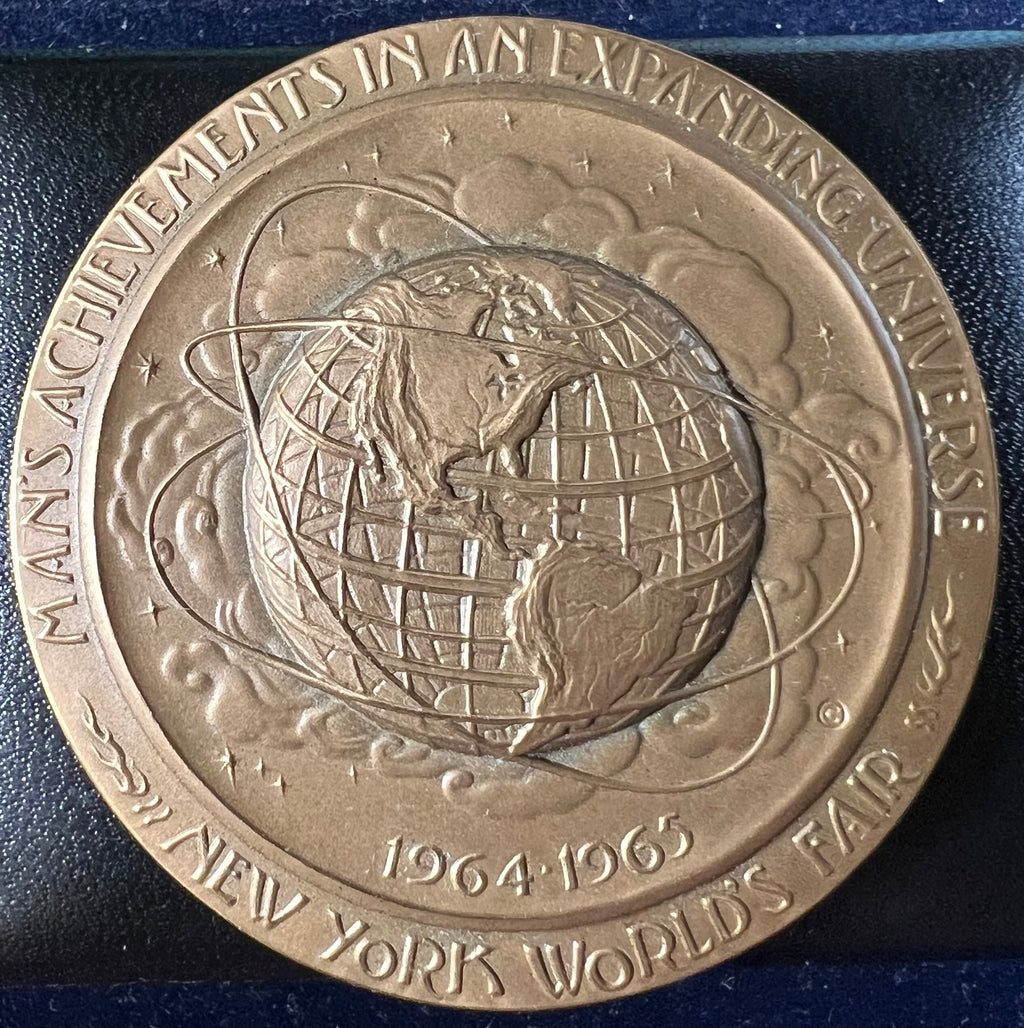 1964–1965 New York World’s Fair Bronze Medal (Medallic Art Co.)