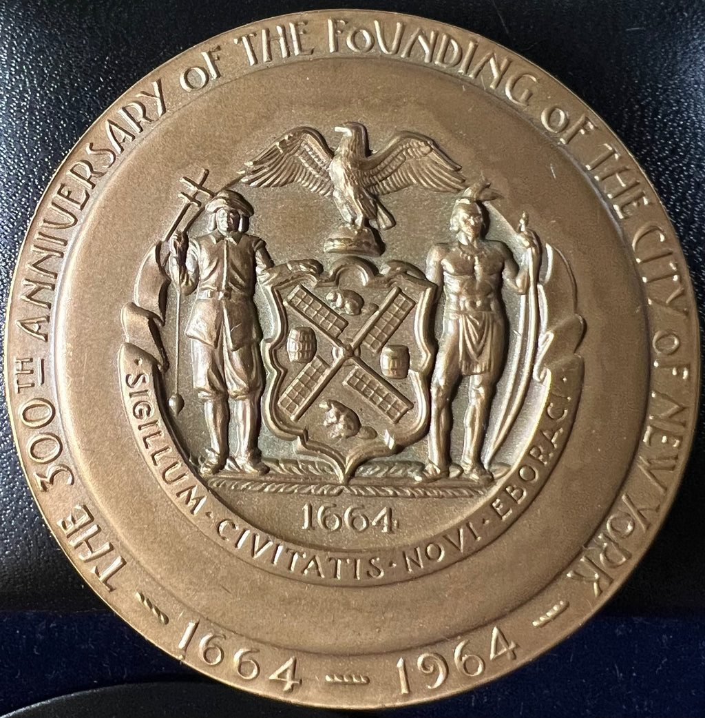 1964–1965 New York World’s Fair Bronze Medal (Medallic Art Co.)