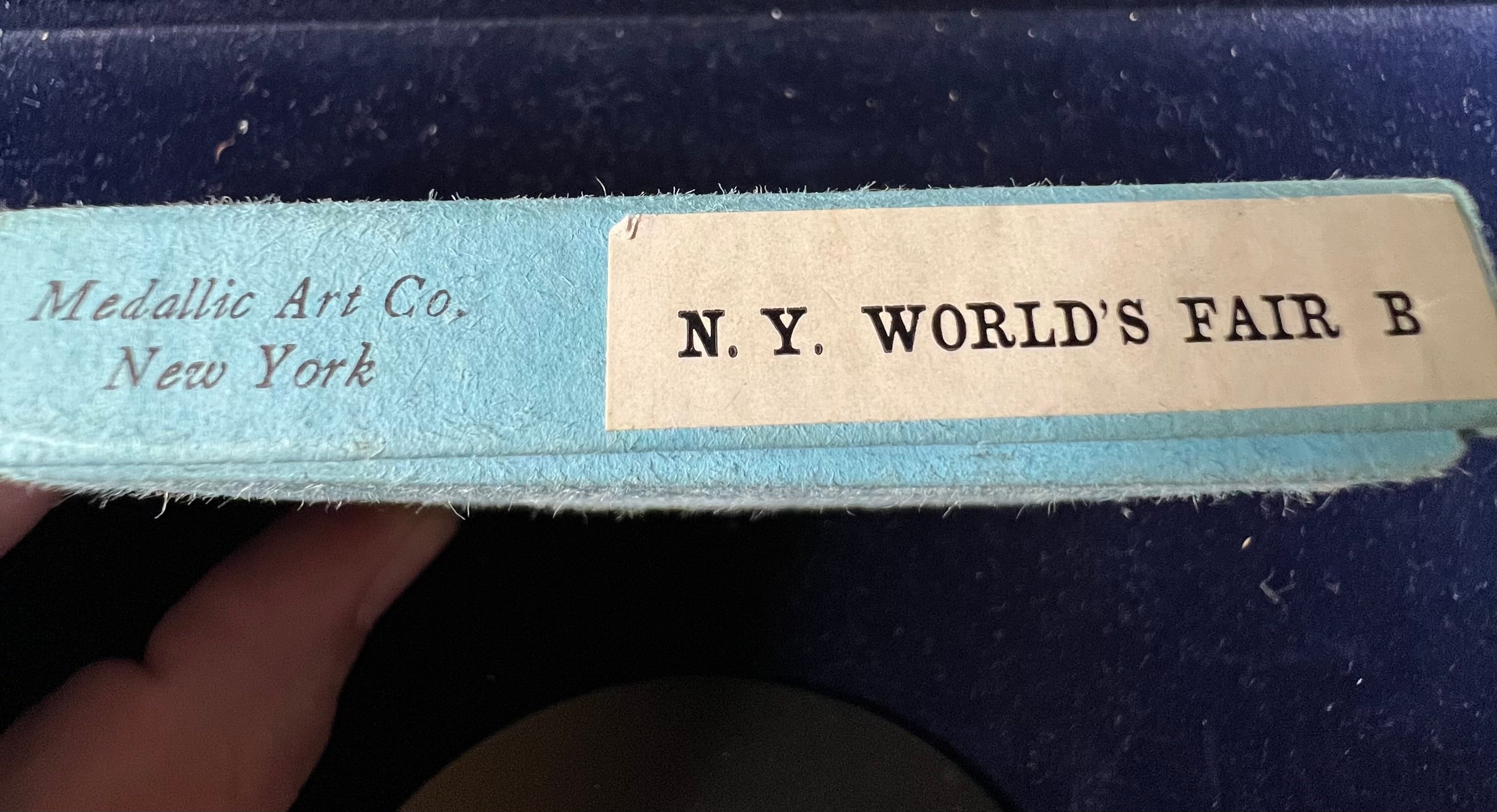1964–1965 New York World’s Fair Bronze Medal (Medallic Art Co.)