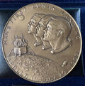 1969 Apollo 11 Bronze Medal — Armstrong, Aldrin & Collins (Medallic Art Co.)