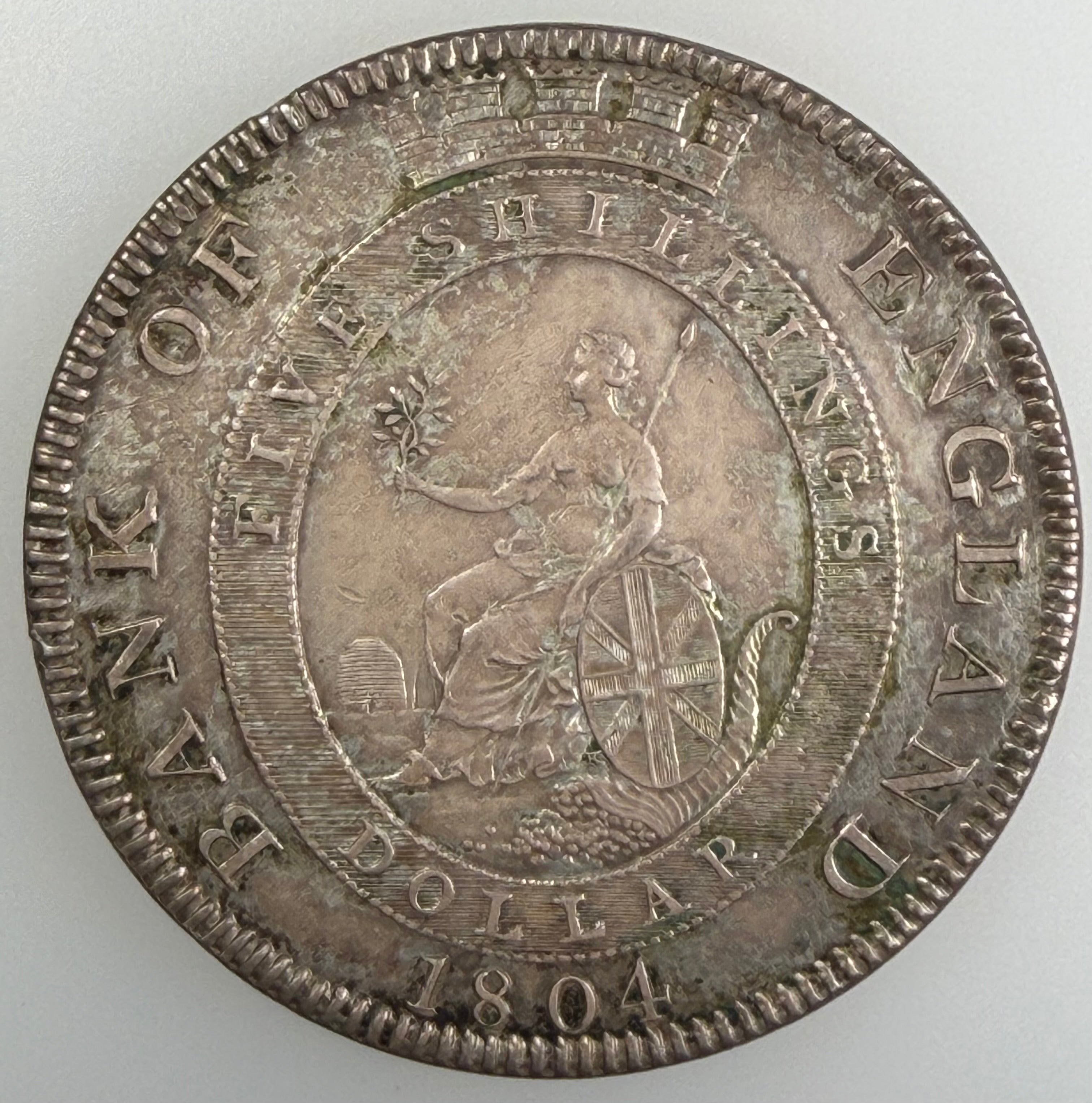 1804 Great Britain Bank of England Silver Dollar (George III) – S-3765