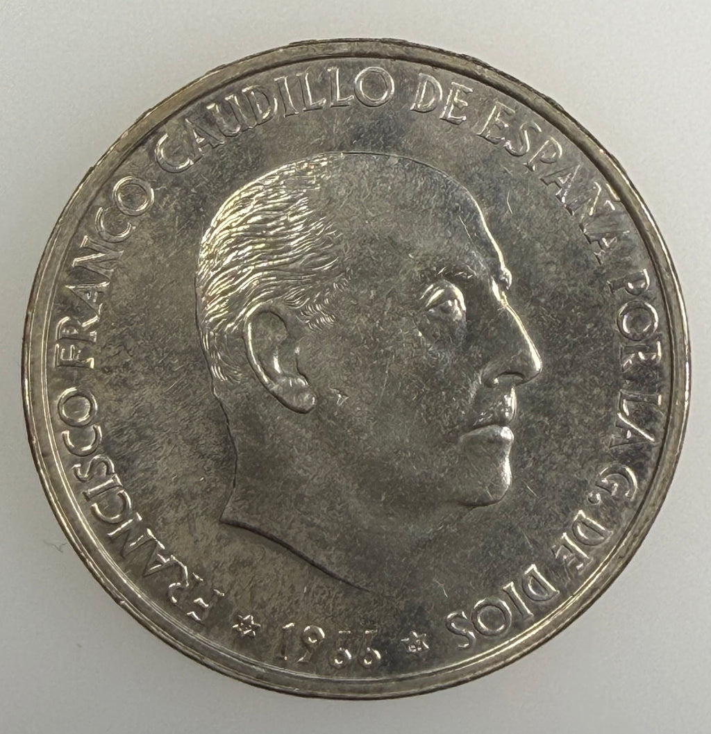 1966 Spain 100 Pesetas – Francisco Franco