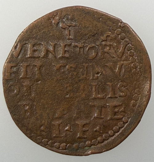 1570 Venetian Cyprus Bisante (Siege of Famagusta)