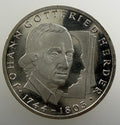 1994 G Germany Silver 10 Deutsche Mark – Johann Gottfried Herder