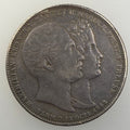 1842 Bavaria Silver 2 Thalers / 3½ Gulden – Marriage of Crown Prince Maximilian & Princess Marie (Munich Mint)