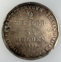1844 German States - Hesse-Cassel 2 Thaler